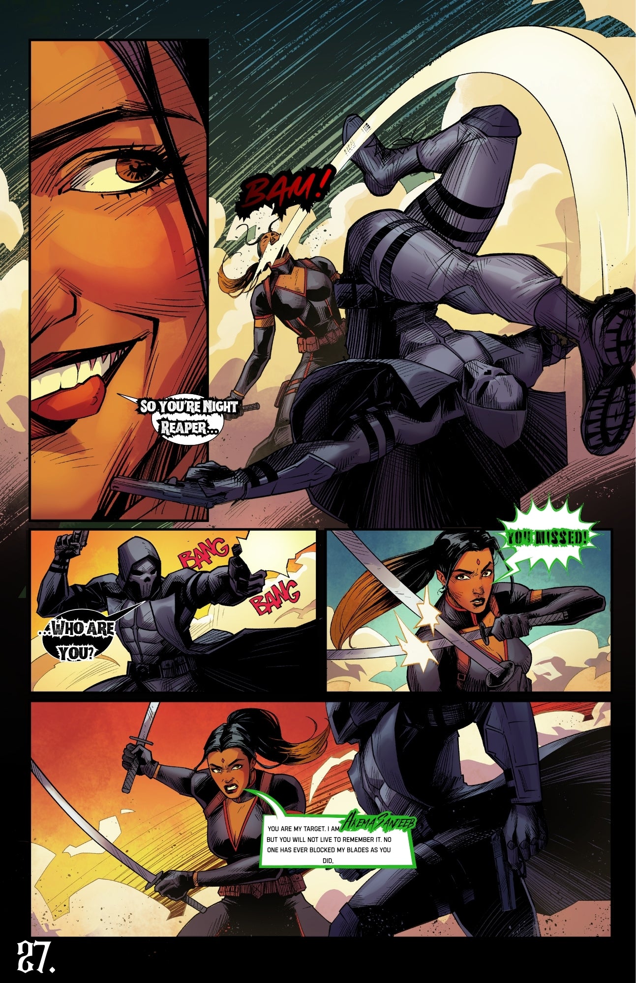 Night Reaper: Origins #1