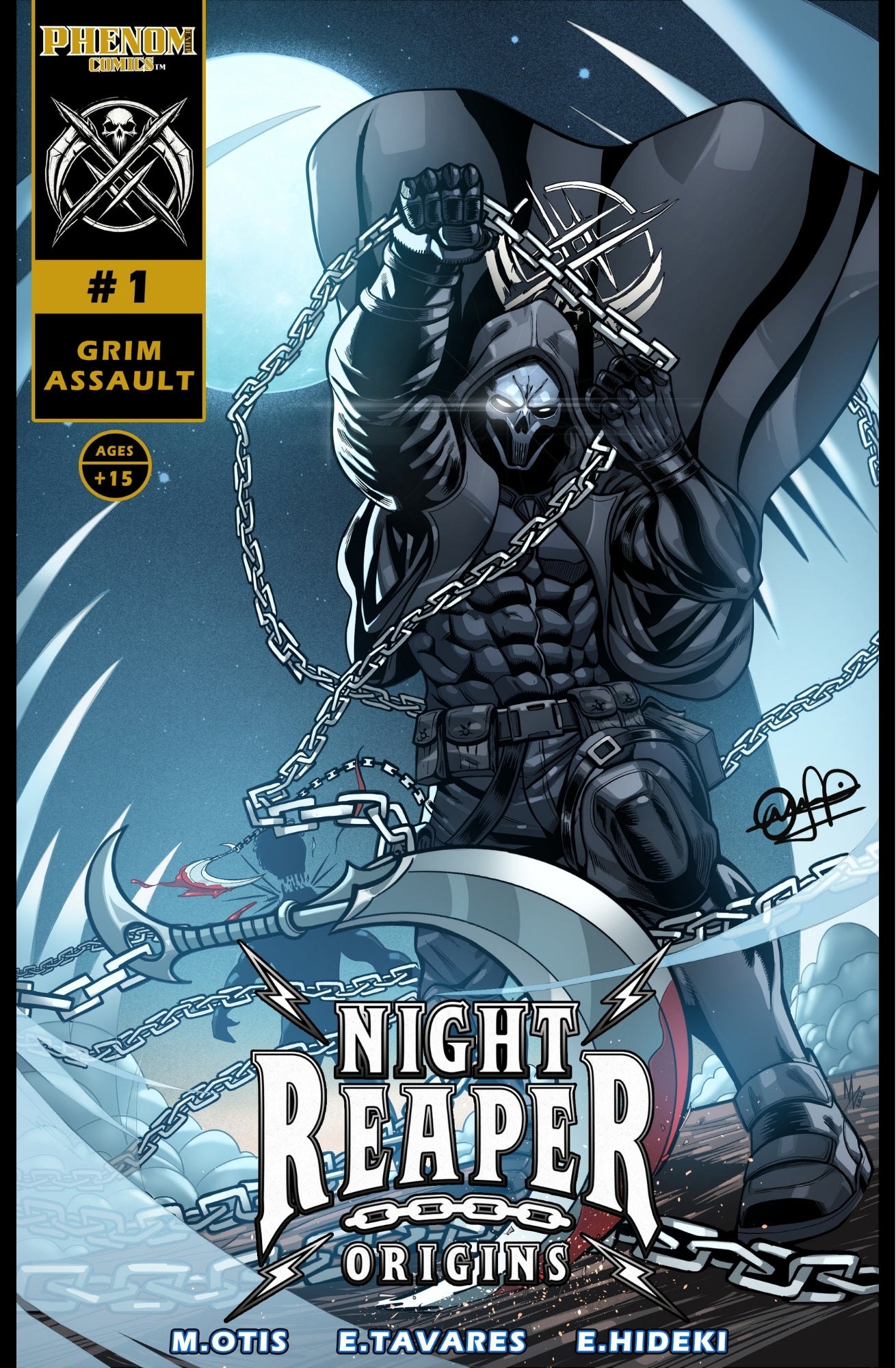 Night Reaper: Origins #1. (Digital Download+Extras)